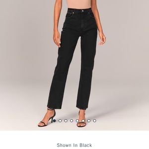 90s Ultra High Rise Straight Jeans - Abercrombie